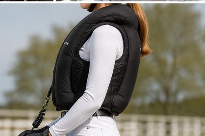 Helite Gilet Airbag 2 in 1 uppblåst